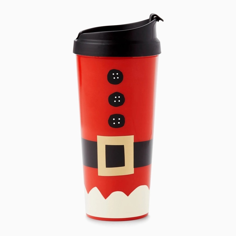 KATE SPADE SANTA SUIT THERMAL MUG 16oz